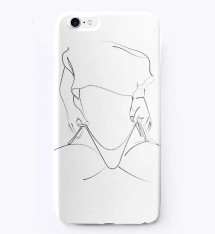 Line Art iPhone Case